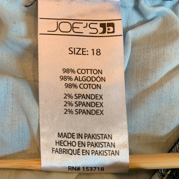 Joe’s Jeans NWT The Rad boys 18 skinny fit, tonic wash New with Tag! - Picture 7 of 14